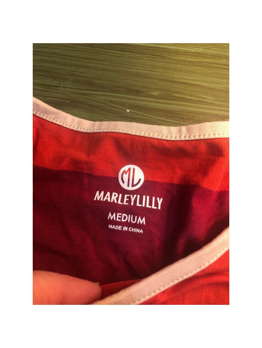 Marleylilly NWOT Women's Multicolor Long Sleeve Knit Top - Size M - Picture 3 of 8